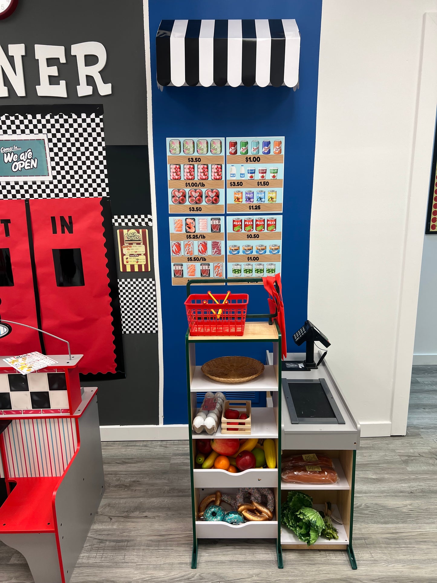 Pretend Play Grocery Store Posters