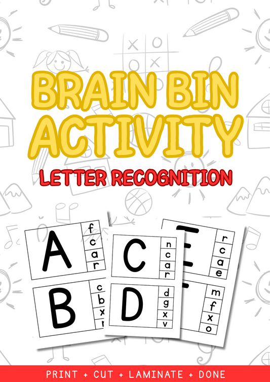 Letter Recognition Brain Bin Activity