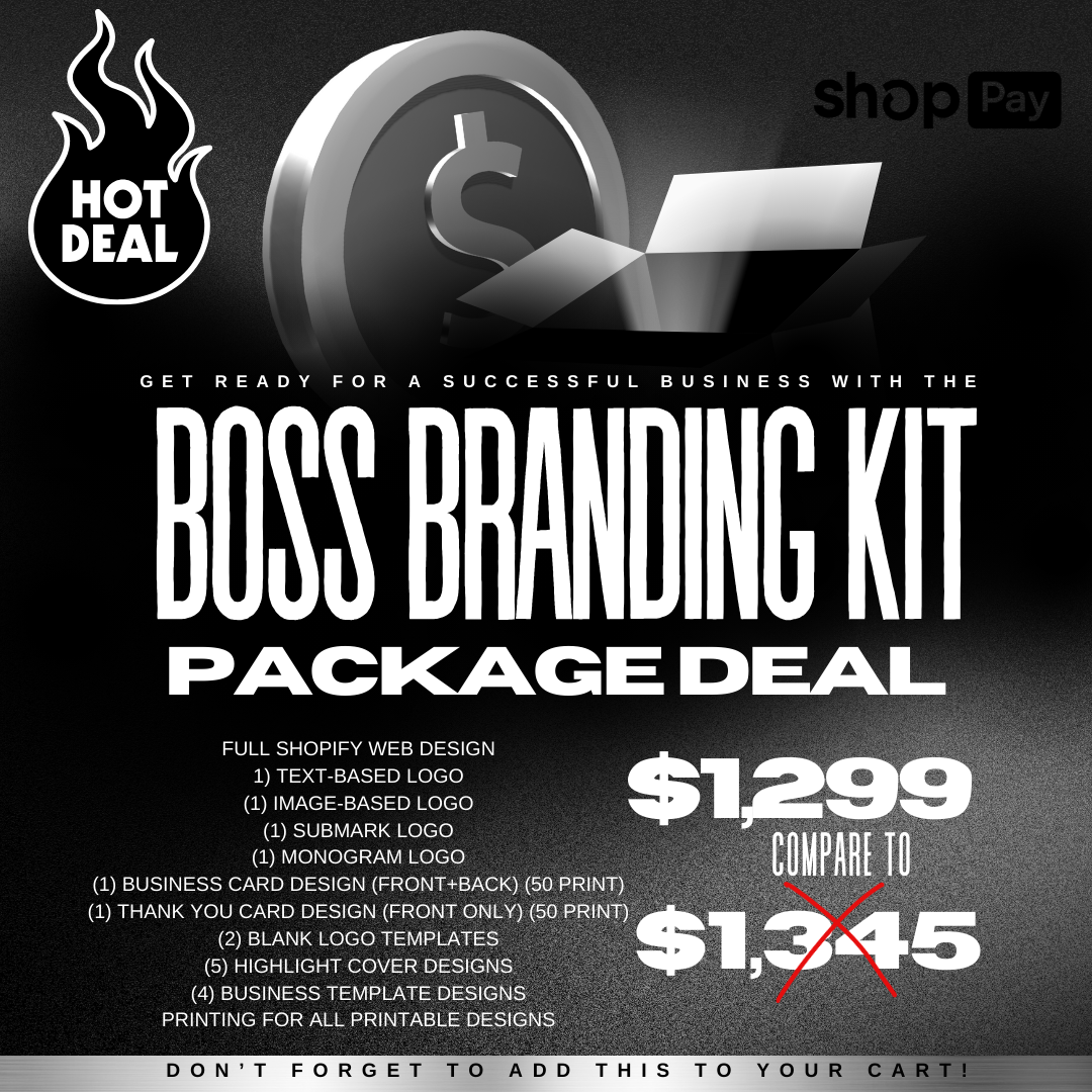 BOSS BRANDING KIT (PACKAGE DEAL)