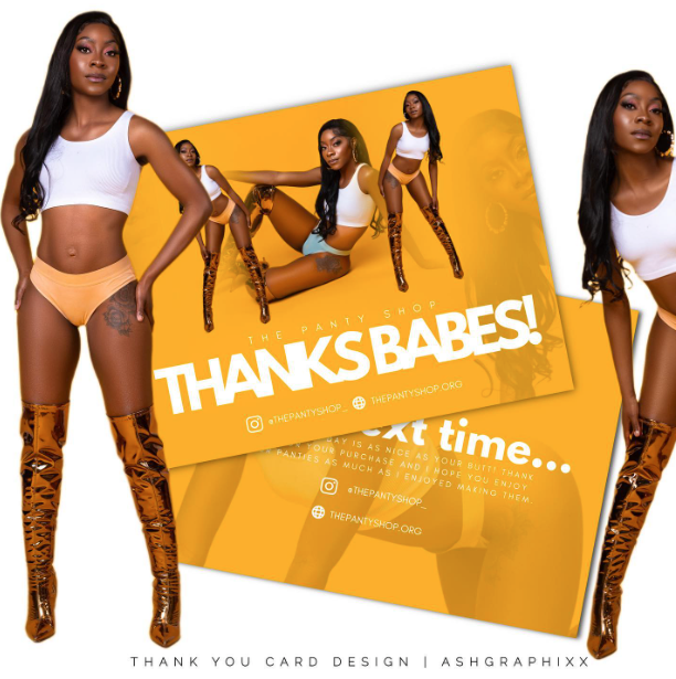 Thank You Card Design