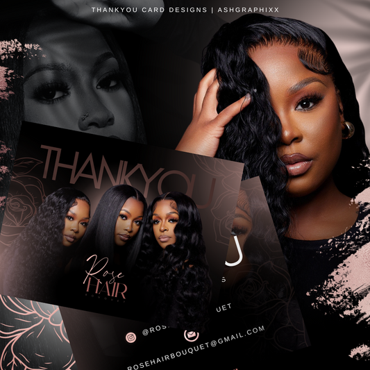 Thank You Card Design