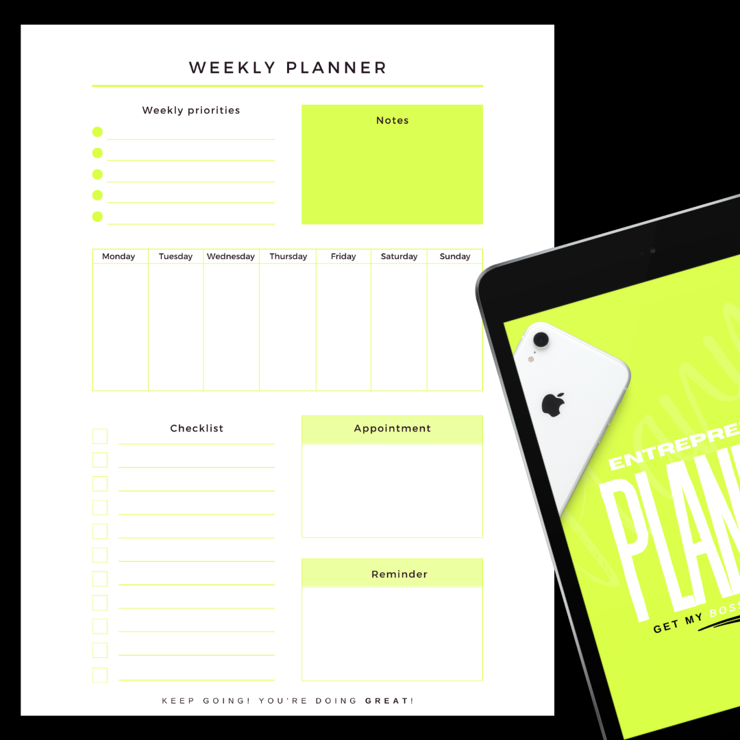 Entrepreneur E-Planner (Resellable)
