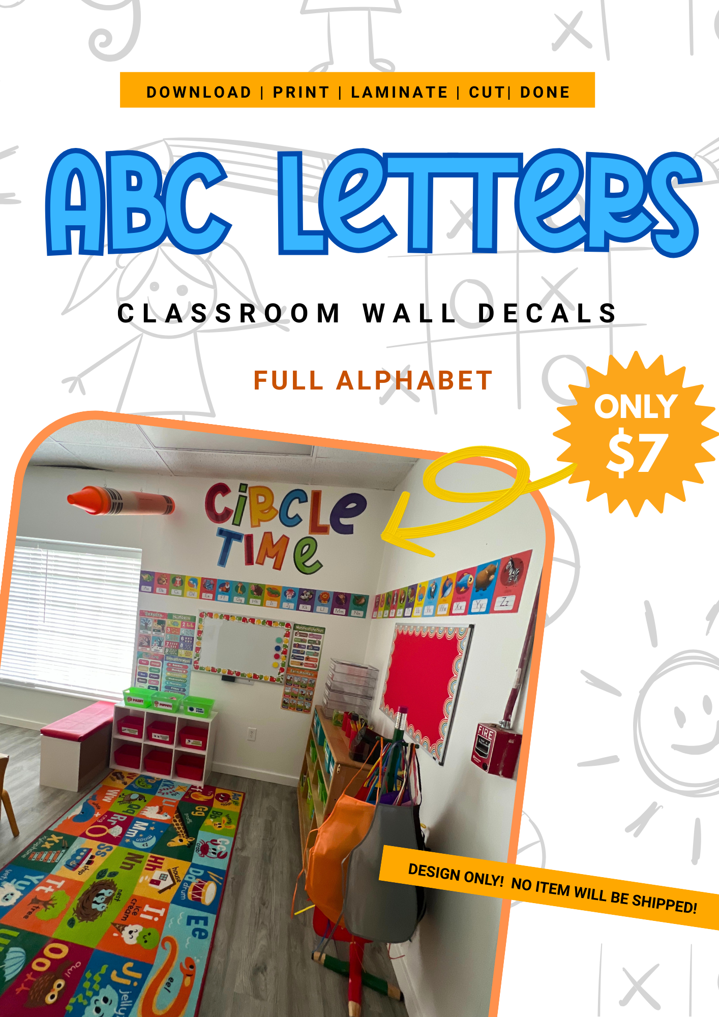 ABC Classroom Letters