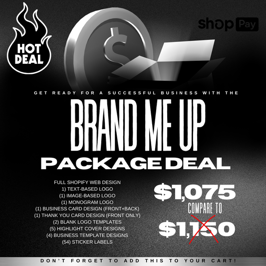 BRAND ME UP PACKAGE DEAL