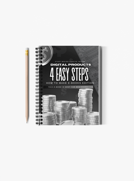 How to: Digital Products 4 Easy Steps E-book