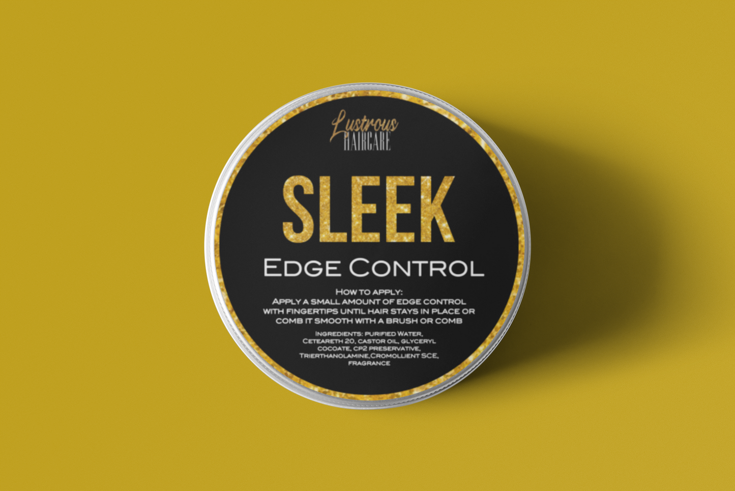 Edge Control Label