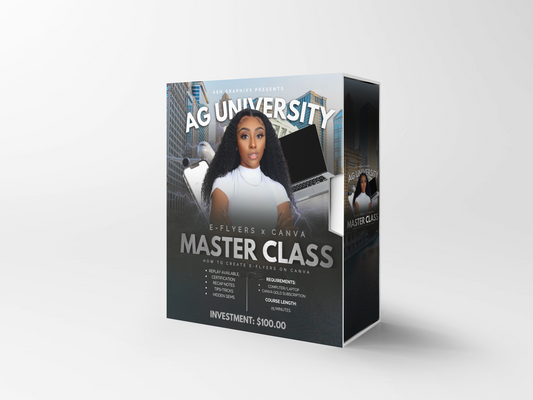 AG University E-flyer Master Class