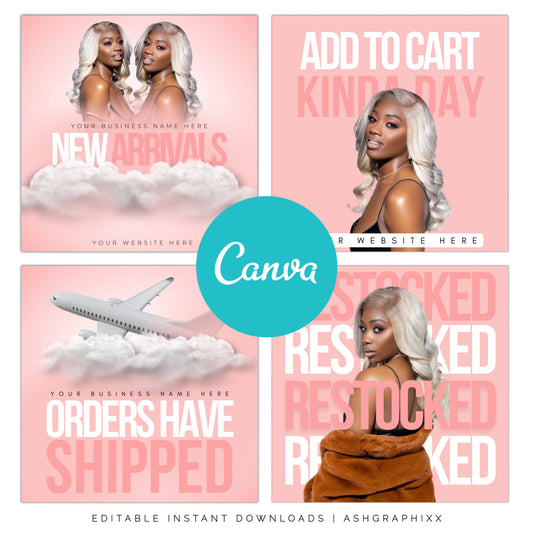 Instant Editable Templates
